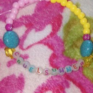 Taylor Swift Cruel Summer Bracelet